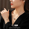 Wholesale Copper Rhinestone Zirconia Animal Highend Women's Pendant Set With Necklace Earrings And Hand Accessories