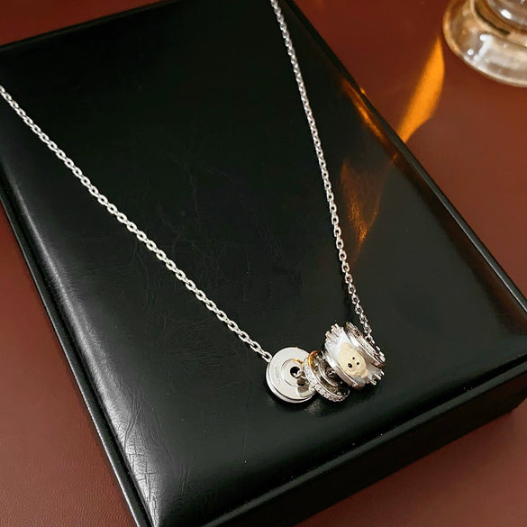 Wholesale Copper Rhinestone Zirconia Animal Highend Women's Pendant Set With Necklace Earrings And Hand Accessories