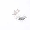 Wholesale Copper Ring With Butterfly Shape Electroplated Platinum And Microinlaid Zircon For Women Simple And Light Luxury Style