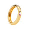 Wholesale Copper Ring With Colorful Zircon And Geometric Pattern Electroplated For Women