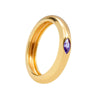 Wholesale Copper Ring With Colorful Zircon And Geometric Pattern Electroplated For Women