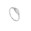 Wholesale Copper Ring With Geometric Design And Electroplating Platinum 18K Gold Light Luxury Style