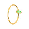 Wholesale Copper Ring With Geometric Style Electroplated For Women