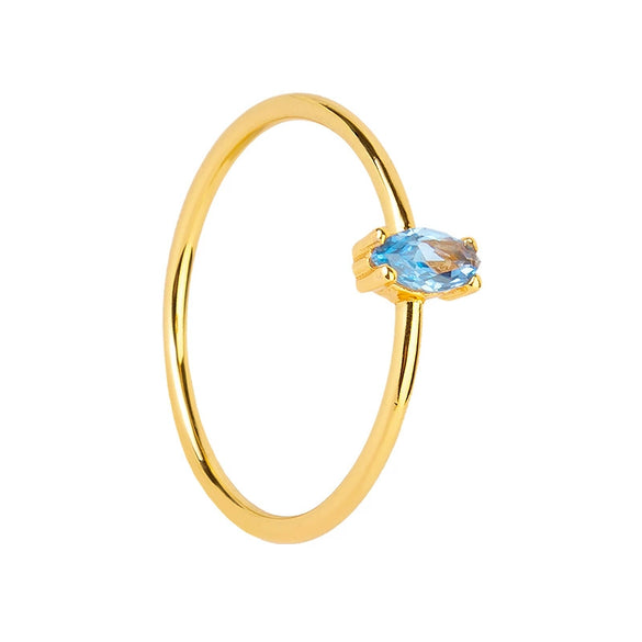 Wholesale Copper Ring With Geometric Style Electroplated For Women