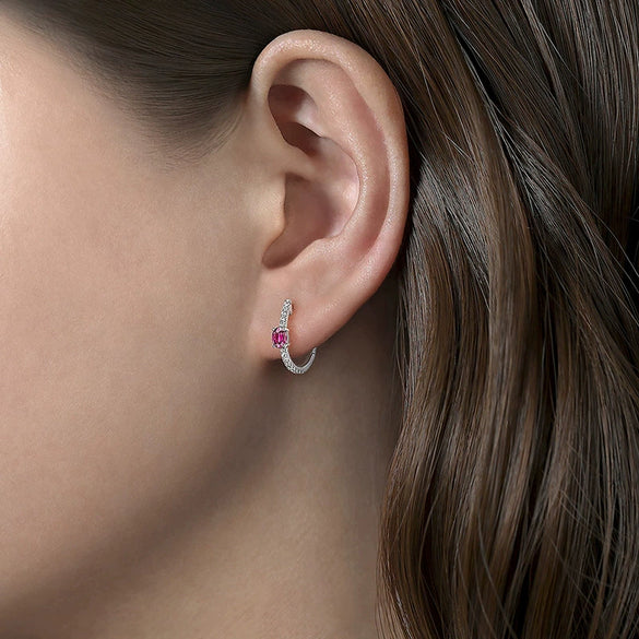 Wholesale Copper Round Bead Earrings With Geometric Pattern And Inlaid Zircon For Women