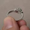 Wholesale Copper Simple Geometric Engagement Ring For Women