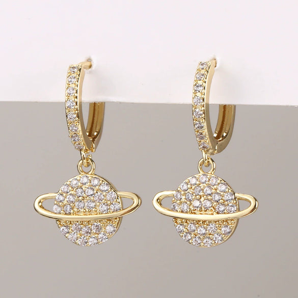 Wholesale Copper Simple Micropaved Zircon Earrings With Heart Butterfly Ear Hook Ear Buckle Geometric And Heart Shape Design For Women