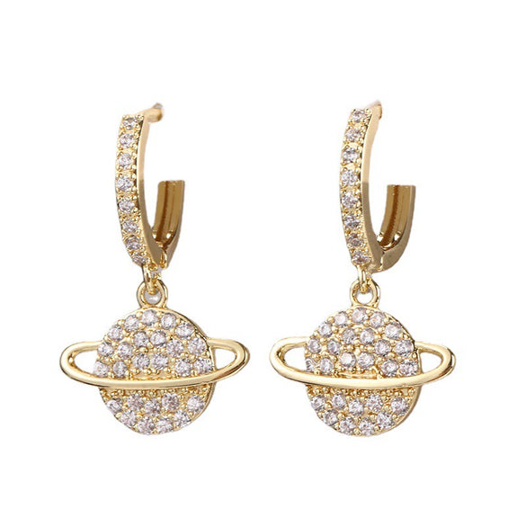 Wholesale Copper Simple Micropaved Zircon Earrings With Heart Butterfly Ear Hook Ear Buckle Geometric And Heart Shape Design For Women