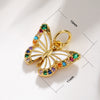 Wholesale Copper Small Animal Pendant With Dripping Oil And Diamondembedded Including Butterfly Turtle Bee Dragonfly