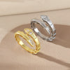 Wholesale Copper Snake Bone Shaped Ring Electroplated Animal Zodiac Style For Unisex
