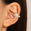 Wholesale Copper Snakeshaped Electroplated Animal Style Women's Earrings