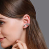 Wholesale Copper Snakeshaped Electroplated Animal Style Women's Earrings