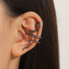 Wholesale Copper Snakeshaped Electroplated Animal Style Women's Earrings