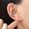 Wholesale Copper Snakeshaped Electroplated Animal Style Women's Earrings