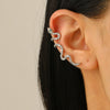 Wholesale Copper Snakeshaped Electroplated Animal Style Women's Earrings