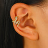 Wholesale Copper Snakeshaped Electroplated Animal Style Women's Earrings