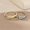 Wholesale Copper Snakeshaped Geometric Animal Zodiac Electroplated Versatile Ring