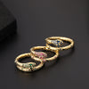 Wholesale Copper Snakeshaped Women's Fashion Jewelry With Geometric Pattern
