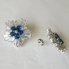 Wholesale Copper Snowflake And Flower Zircon Earrings For Women