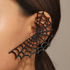 Wholesale Copper Spider Animal Gothic Ear Clip For Women With Electroplating