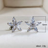 Wholesale Copper Star Earrings For Ladies