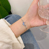 Wholesale Copper Star Electroplated Women's Bracelet