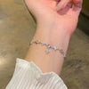 Wholesale Copper Star Electroplated Women's Minimalist Light Luxury Niche Bracelet