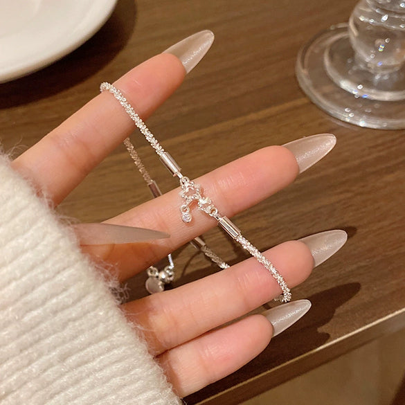 Wholesale Copper Star Electroplating Women's Light Luxury Minimalist Bracelet