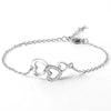 Wholesale Copper Star Shape Micropaved Women's Bracelet Light Luxury Niche Highend Sense No Fading