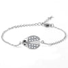Wholesale Copper Star Shape Micropaved Women's Bracelet Light Luxury Niche Highend Sense No Fading