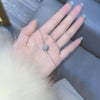 Wholesale Copper Star Shape Micropaved Women's Bracelet Light Luxury Niche Highend Sense No Fading