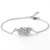 Wholesale Copper Star Shape Micropaved Women's Bracelet Light Luxury Niche Highend Sense No Fading
