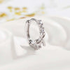 Wholesale Copper Sweet And Cute Bow Earrings Set With Zirconia For Women