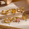 Wholesale Copper Ushape Geometric Cartilage Ear Clip Electroplated For Women