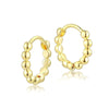 Wholesale Copper Ushape Metallic Electroplated Earrings For Women