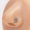 Wholesale Copper Ushaped Electroplated Nonperforated Nose Clip Puncture Jewelry For Women