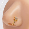 Wholesale Copper Ushaped Electroplated Nonperforated Nose Clip Puncture Jewelry For Women