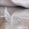 Wholesale Copper Wings Microinlaid Women's Earrings Accessories