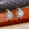 Wholesale Copper Women's Fashion Jewelry Geometric Microinlaid Zircon Earrings