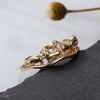 Wholesale Copper Women's Ring With Animal And Zodiac Design Inlaid With Zircon