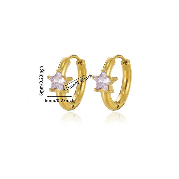 Wholesale Copper Woven Wheat Ear Earrings For Women Electroplated