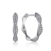 Wholesale Copper Zircon Geometric Elegant Circle Earrings For Women