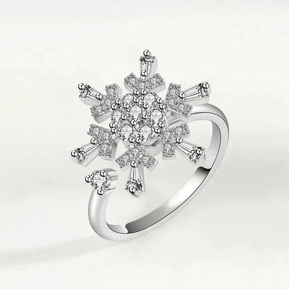 Wholesale Copper Zircon Geometric Fingertip Ring Anxiety Relief Focus Toy