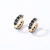 Wholesale Copper Zircon Inlay Women's Simple Light Luxury Earrings