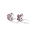 Wholesale Copper Zircon Threedimensional Simple Light Luxury Women's Earrings
