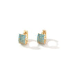 Wholesale Copper Zircon Threedimensional Simple Light Luxury Women's Earrings