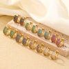 Wholesale Copper Zircon Threedimensional Simple Light Luxury Women's Earrings