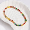 Wholesale Copper Zirconia Geometric Style Light Luxury Women's Bracelet