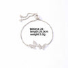 Wholesale Copper Zirconia Heart Shape And Leaves Wave Pattern Small And Fresh Style Women's Bracelet