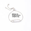 Wholesale Copper Zirconia Heart Shape And Leaves Wave Pattern Small And Fresh Style Women's Bracelet